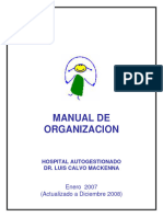 Manual de Organizacion Hosp - Luis Calvo M.
