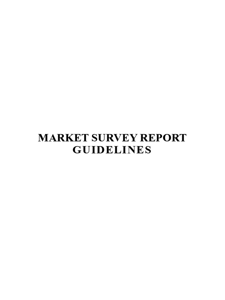 market-survey-report-guidelines-pdf-sampling-statistics-survey