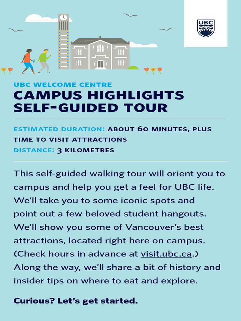 UBC Self-Guided Campus Tour Guide | PDF