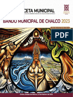 Bando Municipal de Chalco 2023