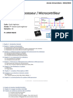 Support de Cours Microprocesseur Microcontroleur UIC