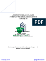 55 Exercices Corrigés ThermoChimie SMPC