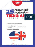 25 Chuyên Đề Trọng Tâm Ngữ Pháp Tiếng Anh (Cô Trang Anh)