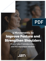 3 Movements To Improve Posture