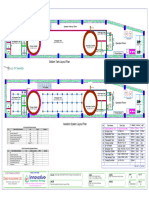 Bottom Tank Layout Plan: U.G. STP Tank Area