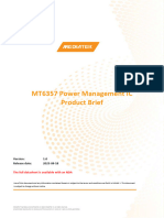 MediaTek MTK MT6357 Product Brief v1 0