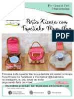 Molde Porta Xícara Com Tapetinho Mug Hug