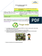 Área de Ciencia Y Tecnología 3º de Secundaria: Desde El Entorno en El Cual Te Encuentras Investiga