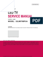 LG 32LM570B Chassis LA94M Service Manual