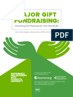 Major Gift Fundraising Summary