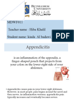 Appendicitis