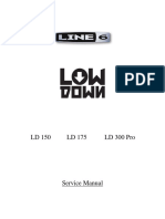Line 6 Low Down LD150, 175, 300 Pro Service Manual