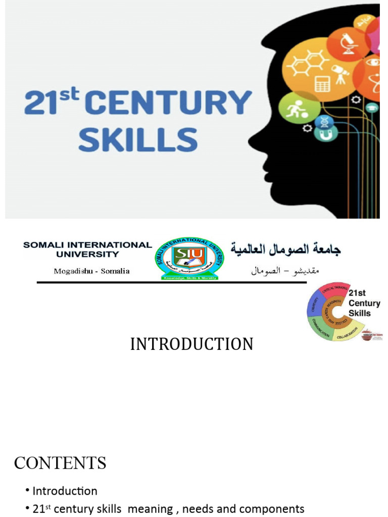 Introduction To 21st Century Skills and Life Skills Sep 2023 | PDF ...
