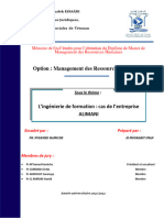 PFE EL MOURABIT Iman MRH 20-22 L'ingénierie de Formation Cas de L'entreprise Alimani ......