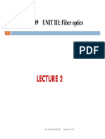 Unit 3 Fiber Optics Lecture 2