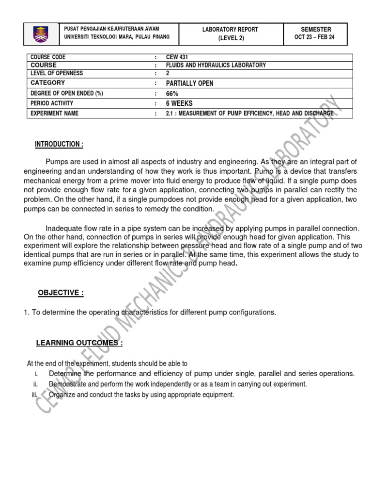 2 1 measurement of pump efficiency report oct23 pdf
