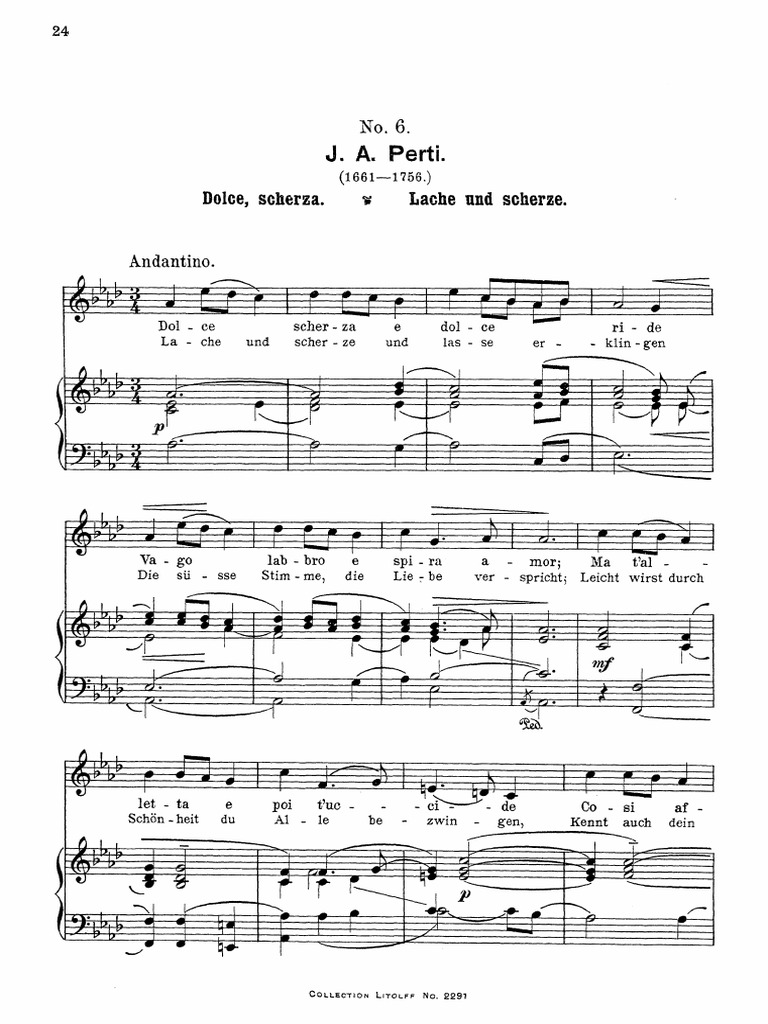 PERTI Dolce Scherza (Lab) | PDF