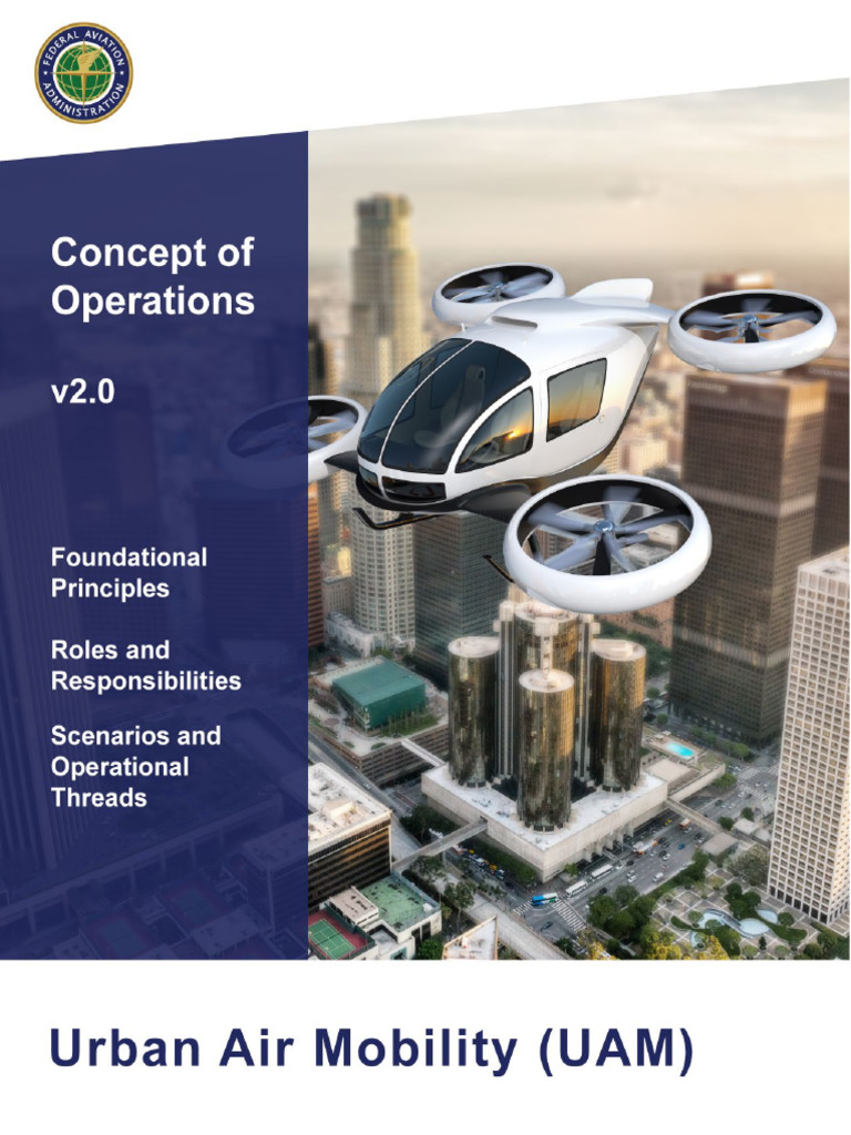 Urban Air Mobility (UAM) Concept of Operations 2.0 0 PDF