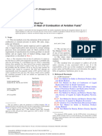 D4529-Standard Test Method For Estimation of Net Heat of Combustion of Aviation Fuels