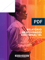 Relatorio Anual 2019 Sesi Senai Iel