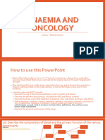 Anaemia and Oncology Notes