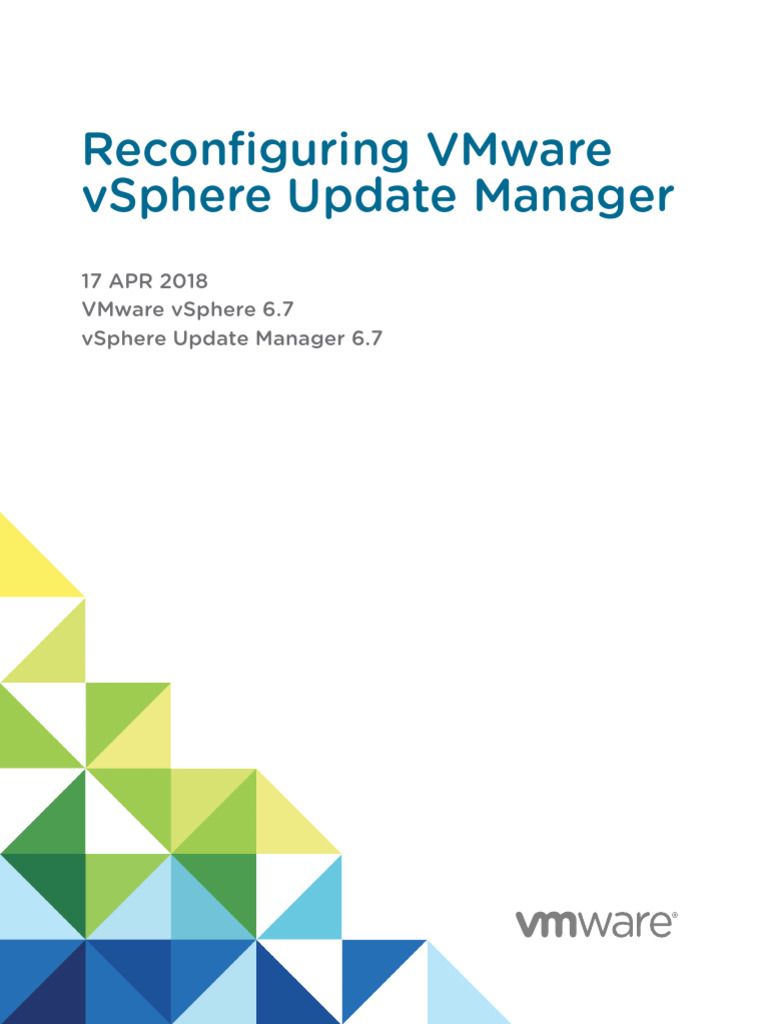 2 vsphere update manager 67 reconfig guide pdf