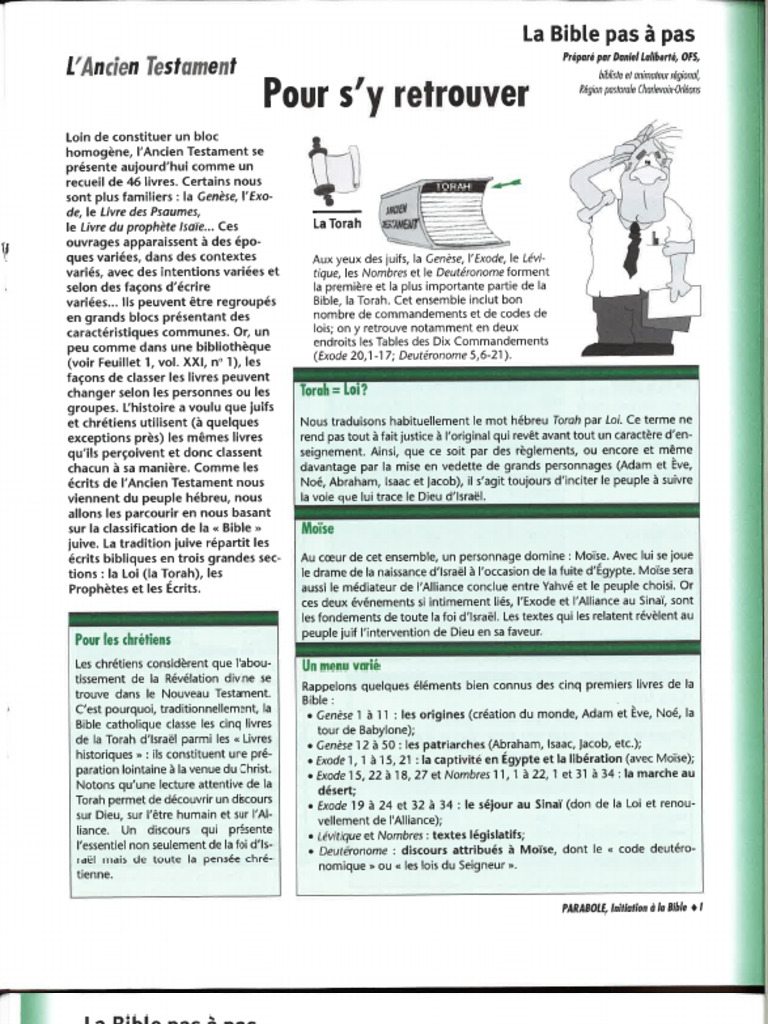 Bible Pas A Pas | PDF