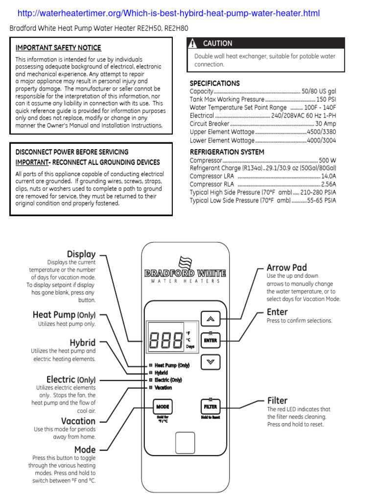 Bradford White Blinking Codes
