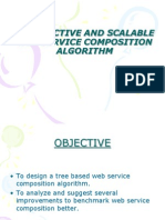 An Effective and Scalable Web Service Composition Algorithm