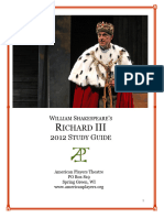 Richard III Study Guide