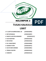 Tugas Kalkulus Limit