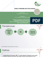 Irritable Bowel Syndrome Dan Tatalaksana: Disusun Oleh: Dr. Muhammad Topan Widyanto