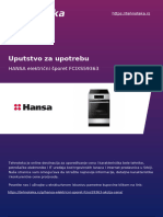 Uputstvo Za Upotrebu Hansa Elektricni Sporet Fcixs59363 643d545d433dc