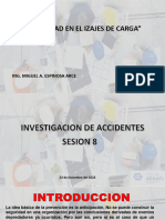 8.1. Seguridad en Izajes - Investigacion de Accidentes - Trabajos Encargados