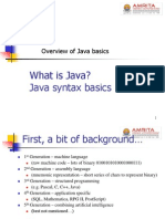 What Is Java? Java Syntax Basics