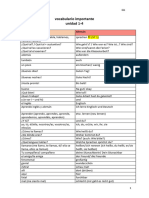 Vocabulario Importante