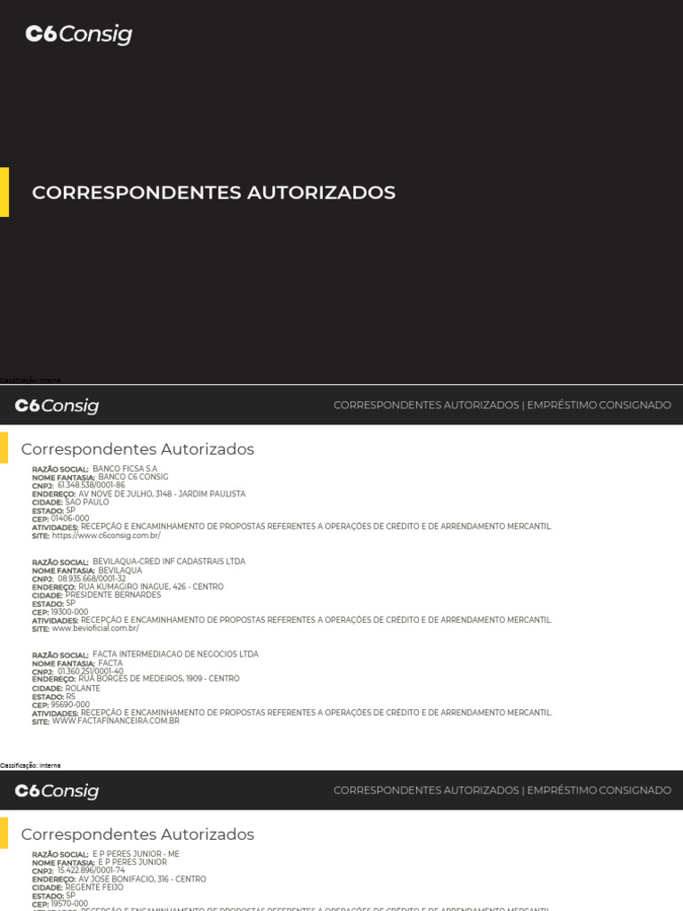 Correspondentes No Pais | PDF