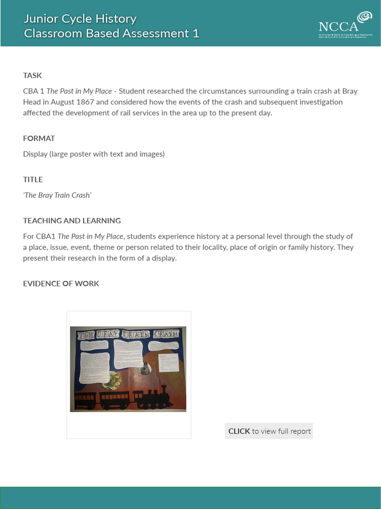 Sample 5 - Bray Crash | PDF | Teachers | Psychology