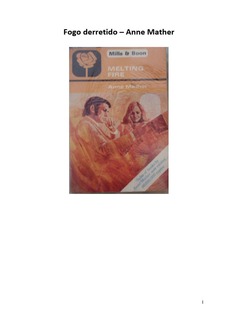 Anne Mather - Fogo Derretido | PDF