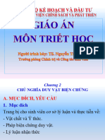 Chương II Chủ Nghĩa Duy Vật Biện Chứng