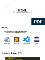 01 3 Como Criar Um Documento HTML