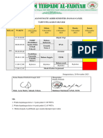 Jadwal Penilaian Akhir Semester Ganjil 2023