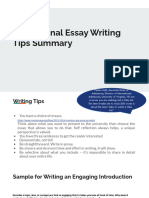 (HCI) US Essay Workshop 2023