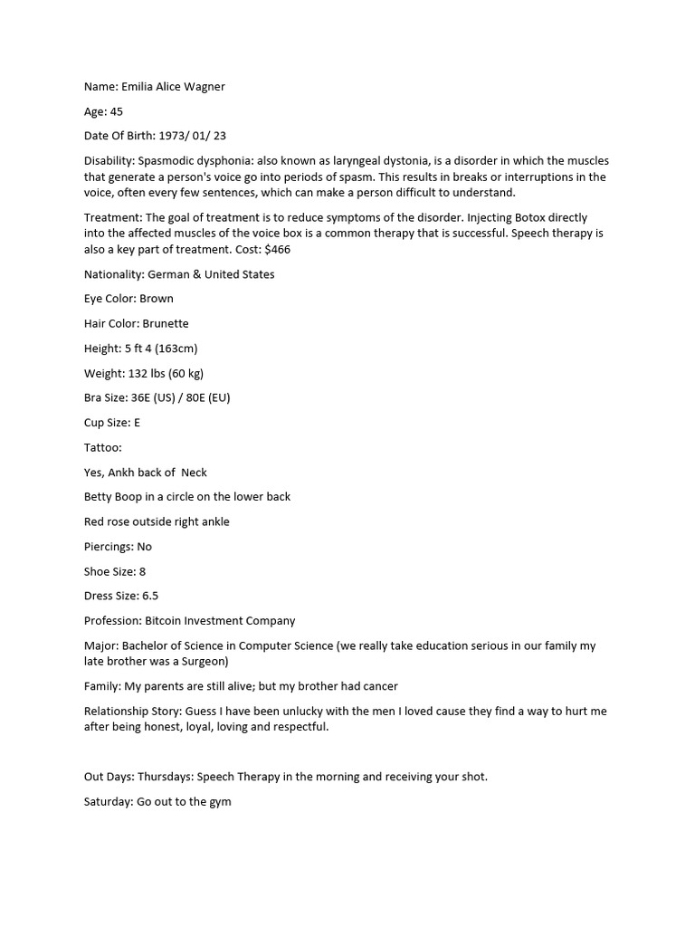 EW Yahoo Dating Format | PDF