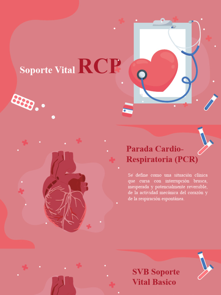 Guía de RCP y Uso del DEA | PDF | Reanimación cardiopulmonar | Paro ...