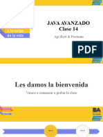 Java Avanzado Clase 14