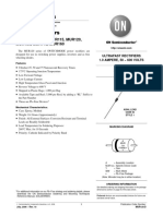 Diode, Rectifier, 1A, 200V, MUR120 D