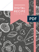 Digital Recipe Book - World of Printables
