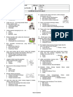 Soal PAS Agama Kelas 1 Sem 1 TA 2023-2024