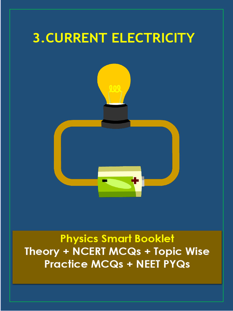 03.current Electricity F PDF Electric Current Electrical